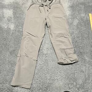 Duluth Pants Womens 8 Nylon Roll Up Convertible Hiking Pants Gray